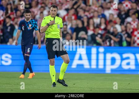 Rotterdam, pays-Bas. 18th juin 2023. ROTTERDAM, PAYS-BAS - JUIN 18: Arbitre Felix Zwayer lors du match final de la Ligue des Nations de l'UEFA entre la Croatie et l'Espagne au Stadion Feijenoord de Kuip on 18 juin 2023 à Rotterdam, pays-Bas (photo de Henk Jan Dijks/ Orange Pictures) crédit: Orange pics BV/Alay Live News Banque D'Images