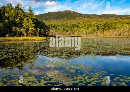 Mont Monadnock vu de la route 123 dans le New Hampshire Banque D'Images