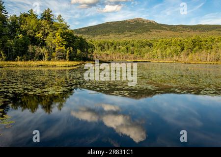 Mont Monadnock vu de la route 123 dans le New Hampshire Banque D'Images