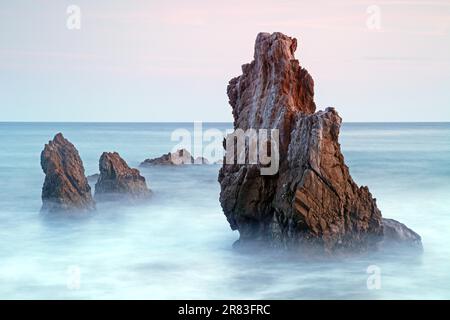 Strand El Matador, Malibu, CA, États-Unis Banque D'Images