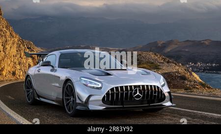 AMG - série GT noire Banque D'Images