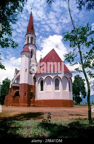 St. George Church fondée en 1855 à Wellington, Coonoor, Nilgiris, Tamil Nadu, Inde du Sud, Asie Banque D'Images