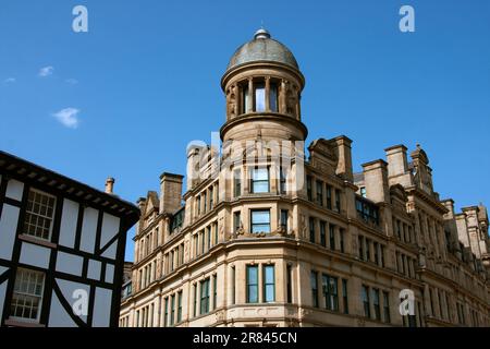 Sinclair's Oyster Bar et le Corn Exchange Manchester Banque D'Images