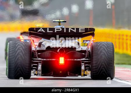 Montréal, Canada. 17th juin 2023. CIRCUIT GILLES VILLENEUVE, CANADA - 17 JUIN : Pierre Gasly, Alpine A523 pendant le Grand Prix canadien au circuit Gilles Villeneuve le samedi 17 juin 2023 à Montréal, Canada. (Photo de Michael Potts/BSR Agency) crédit: BSR Agency/Alay Live News Banque D'Images