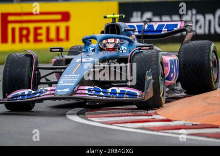 Montréal, Canada. 17th juin 2023. CIRCUIT GILLES VILLENEUVE, CANADA - 17 JUIN : Pierre Gasly, Alpine A523 pendant le Grand Prix canadien au circuit Gilles Villeneuve le samedi 17 juin 2023 à Montréal, Canada. (Photo de Michael Potts/BSR Agency) crédit: BSR Agency/Alay Live News Banque D'Images