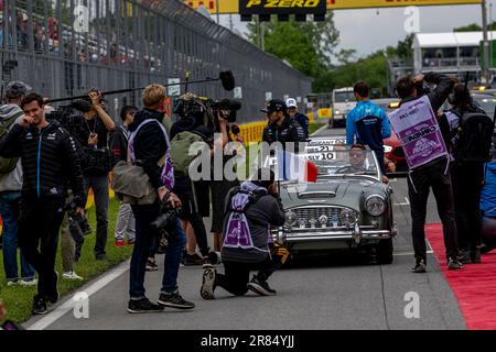 Montréal, Canada, 18 juin, Pierre Gasly, de France concurrence pour Alpine . Journée de course, tour 09 du championnat de Formule 1 2023. Crédit : Michael Potts/Alay Live News Banque D'Images