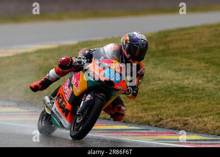 Sachsenring, Allemagne. , . #99 RUEDA José Antonio (SPA) LIQUI MOLY MOTO GP saison 2023, course de moto, Weltmeisterschaft MotoGP, photo et copyright © Udo STIEFEL/ATP images (STIEFEL Udo/ATP/SPP) Credit: SPP Sport Press photo. /Alamy Live News Banque D'Images