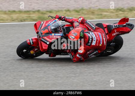 Sachsenring, Allemagne. , . #1 BAGNAIA Francesco (ITA) LIQUI MOLY MOTO GP saison 2023, course de moto, Weltmeisterschaft MotoGP, photo et copyright © Udo STIEFEL/ATP images (STIEFEL Udo/ATP/SPP) Credit: SPP Sport Press photo. /Alamy Live News Banque D'Images