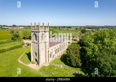 Église Sainte-Marie-Madeleine, champ de bataille, Shropshire, construite sur le site de la bataille de Shrewsbury, où Henry IV défait est rival Henry 'Hotspur' Banque D'Images