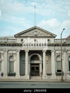 The Savings Bank of New London architecture, New London, Connecticut Banque D'Images