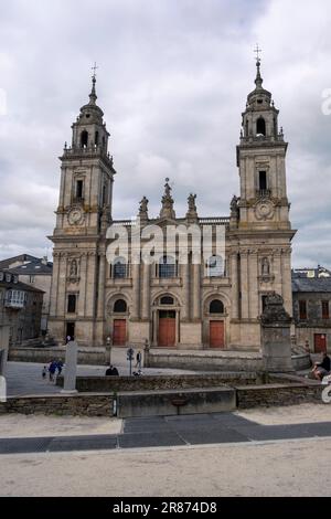 Cathédrale de Lugo en Galice, Espagne Banque D'Images