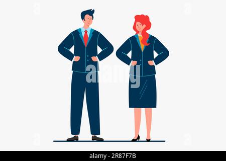 Les gens d'affaires réunion Illustration de Vecteur