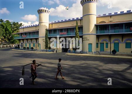 La prison cellulaire était une prison coloniale située à Port Blair des îles Andaman et Nicobar, en Inde, en Asie Banque D'Images