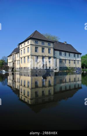 Château de Struenkede, Herne, région de la Ruhr, Rhénanie-du-Nord-Westphalie, Allemagne Banque D'Images