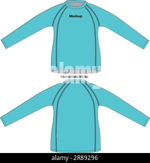 Maquettes de maillots de cyclisme Illustration de Vecteur
