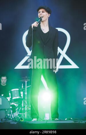 Copenhague, Danemark. 14th, juin 2023. L'ACT VV de Finlande donne un concert en direct lors du festival danois du métal lourd Copenhague 2023. (Crédit photo: Gonzales photo - Peter Troest). Banque D'Images