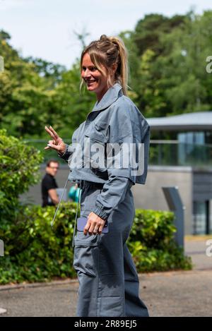 Clairefontaine en Yvelines, France. 20th juin 2023. Amandine Henry de France lors de la rencontre de l'équipe féminine française, préparation de la coupe du monde de la FIFA 2023 sur 20 juin 2023 au Centre national du football de Clairefontaine-en-Yvelines, France - photo Antoine Massinon/A2M Conseil sportif/DPPI crédit: DPPI Media/Alamy Live News Banque D'Images