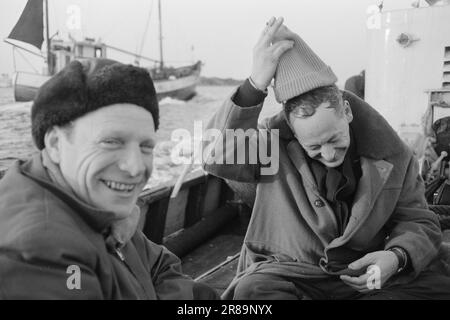 Réel 13-1-1960: Boom sur la mer du hareng la pêche au hareng a échoué pour la troisième année consécutive. Photo: Sverre A. Børretzen / Aktuell / NTB ***PHOTO NON TRAITÉE*** Banque D'Images