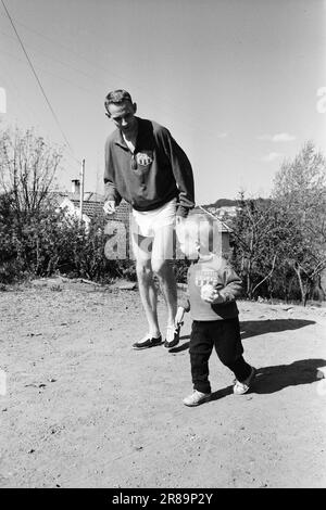 Réel 24-9-1960: Il court à Rome Arne Hammarsland a été l'entraînement avant les Jeux d'été! Photo: Sverre A. Børretzen / Aktuell / NTB ***PHOTO NON TRAITÉE*** Banque D'Images