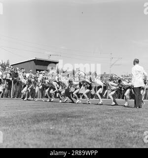 Courant 36-3-1960 : Imaginez si nous avons gagné l'or la Norvège envoie une grande équipe aux Jeux Olympiques de Rome. Les médailles n'ont jamais été aussi élevées. Nous n'osons pas le croire, mais imaginez si nous avons gagné l'or... Photo: Aage Storløkken / Aktuell / NTB ***PHOTO NON TRAITÉE*** Banque D'Images