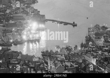 Réel 13-1-1960: Boom sur la mer du hareng la pêche au hareng a échoué pour la troisième année consécutive. Photo: Sverre A. Børretzen / Aktuell / NTB ***PHOTO NON TRAITÉE*** Banque D'Images