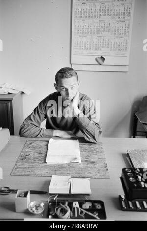 Réel 24-9-1960: Il court à Rome Arne Hammarsland a été l'entraînement avant les Jeux d'été! Photo: Sverre A. Børretzen / Aktuell / NTB ***PHOTO NON TRAITÉE*** Banque D'Images