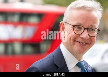 Londres, Royaume-Uni. 20th juin 2023. Michael Gove, secrétaire de mise à niveau, au bureau de Pánient, 70 Whitehall London Royaume-Uni crédit: Ian Davidson/Alay Live News Banque D'Images