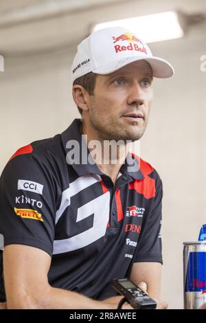 Naivasha, Comté de Nakuru, Kenya, 20/06/2023, OGIER Sebastien (FRA), TOYOTA GR Yaris Rally1 hybride, portrait pendant le Safari Rally Kenya 2023, 7th ronde du Championnat du monde de voiture de rallye WRC 2023, de 22 juin à 25, 2023 à Naivasha, Nakuru County, Kenya Banque D'Images