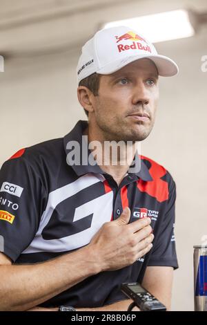 Naivasha, Comté de Nakuru, Kenya, 20/06/2023, OGIER Sebastien (FRA), TOYOTA GR Yaris Rally1 hybride, portrait pendant le Safari Rally Kenya 2023, 7th ronde du Championnat du monde de voiture de rallye WRC 2023, de 22 juin à 25, 2023 à Naivasha, Nakuru County, Kenya Banque D'Images