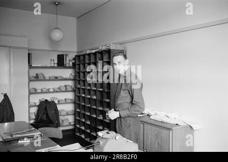 Réel 24-9-1960: Il court à Rome Arne Hammarsland a été l'entraînement avant les Jeux d'été! Photo: Sverre A. Børretzen / Aktuell / NTB ***PHOTO NON TRAITÉE*** Banque D'Images