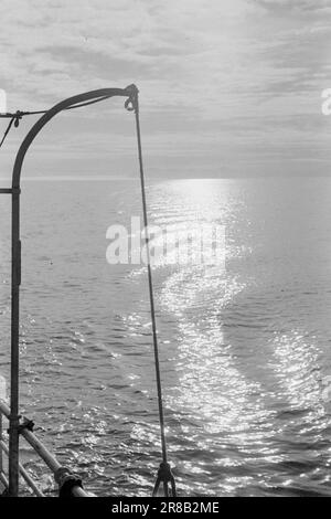 Réel 18-1947: Avant-poste norvégien SvalbardNorvégien dans l'océan Arctique actuellement en visite à Longyearbyen à Svalbard et donnant aux lecteurs un goût de la vie comme mineur ou trappeur. Photo : Th. Skotaam / Aktuell / NTB ***PHOTO NON TRAITÉE*** Banque D'Images