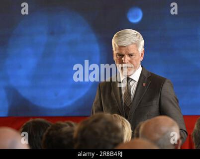 Prague, République tchèque. 20th juin 2023. Le Président tchèque Petr Pavel assiste à la cérémonie de gala du 30th° anniversaire de la République tchèque à la salle espagnole du château de Prague, Prague, République tchèque, 20 juin, 2023. Credit: Michal Krumphanzl/CTK photo/Alay Live News Banque D'Images