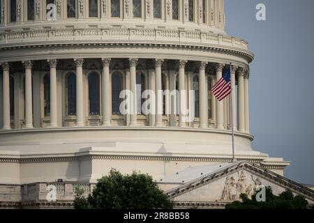 Washington, États-Unis. 20th juin 2023. Une vue générale des États-Unis Capitole, à Washington, DC, le mardi, 20 juin, 2023. (Graeme Sloan/Sipa USA) Credit: SIPA USA/Alay Live News Banque D'Images