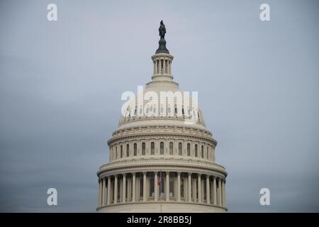 Washington, États-Unis. 20th juin 2023. Une vue générale des États-Unis Capitole, à Washington, DC, le mardi, 20 juin, 2023. (Graeme Sloan/Sipa USA) Credit: SIPA USA/Alay Live News Banque D'Images