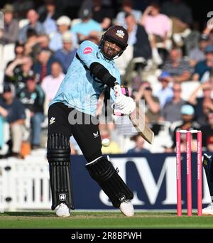 Ovale, Angleterre. 26 mai 2023. Sunil Narine de Surrey pendant le match de Blast Vitality entre Surrey et Glamorgan. Crédit : Nigel Bramley/Alay Live News Banque D'Images