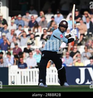 Ovale, Angleterre. 26 mai 2023. Sunil Narine de Surrey pendant le match de Blast Vitality entre Surrey et Glamorgan. Crédit : Nigel Bramley/Alay Live News Banque D'Images