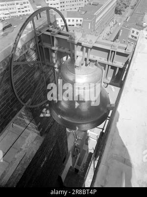 Actuel 14-1950: Bâtiment de représentation moderne de la Norvège. Hôtel de ville à Oslo.photo: Sverre A. Børretzen / Aktuell / NTB ***photo non traitée*** Banque D'Images