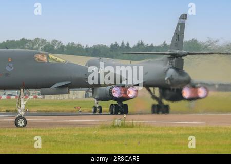 Bombardier Rockwell B-1 lancer Banque D'Images