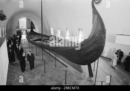 Courant 15-2-1960: Majestés rencontrer un couple royal suédois vital lors d'une visite réussie en Norvège. Photo: Sverre A. Børretzen / Aage Storløkken / Aktuell / NTB ***PHOTO NON TRAITÉE*** Banque D'Images