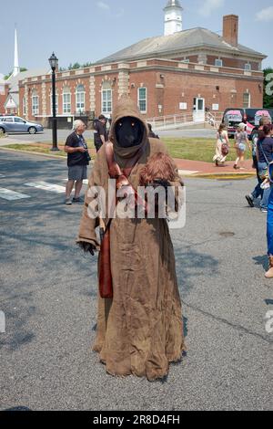 Cojoueurs au Dover Comic con, Douvres, Delaware USA 2023. Banque D'Images