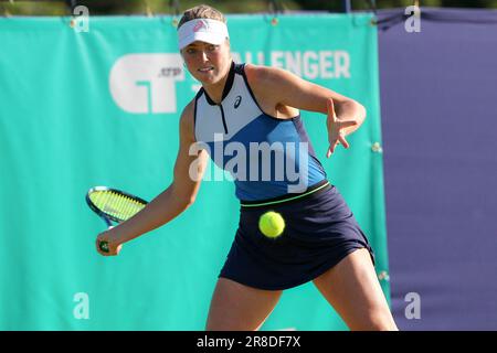 Ilkley, Royaume-Uni. 19th juin 2023. Club de tennis d'Ilkley, Angleterre, 19 juin 2023: Olivia Gadecki pendant le W100 Ilkley contre Sachia Vickery au Club de tennis d'Ilkley (Sean Chandler/SPP) crédit: SPP Sport photo de presse. /Alamy Live News Banque D'Images