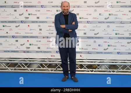 Rome, Italie. 20th juin 2023. Antonio Albanese assiste à l'événement de tapis blu Natri d'Argento 2023 au Musée MAXXI. (Photo de Mario Cartelli/SOPA Images/Sipa USA) crédit: SIPA USA/Alay Live News Banque D'Images