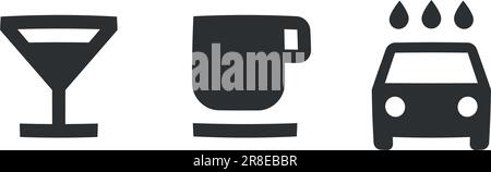 Ensemble de 3 icônes cartes. Jeu d'icônes de solutions professionnelles créatives. Icône définir la qualité. Jeu de symboles linéaires. Ensemble d'icônes de l'interface utilisateur. Illustration vectorielle Illustration de Vecteur