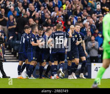 DESC, Ecosse contre Géorgie, Hampden Park, Glasgow, Ecosse, ROYAUME-UNI. 20th juin 2023. (Photo de Raymond Davies /SportPix/Sipa USA) crédit: SIPA USA/Alay Live News Banque D'Images