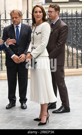 Londres, Angleterre. ROYAUME-UNI. 20 juin 2023. Catherine, princesse de Galles, rouvre le National Portrait Gallery. Credit: Anwar Hussein/Alay Live News Banque D'Images