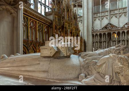 La cathédrale de Gloucester, Angleterre Banque D'Images