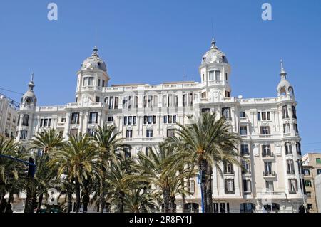 Casa Carbonell, Explanada de Espana, Alicante, Espagne Banque D'Images