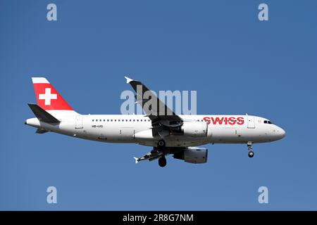 Aircraft Swiss, Airbus A320-200, HB-IJQ Banque D'Images