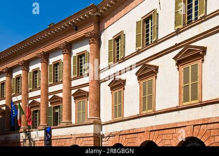 Palais Trinci, Foligno, Ombrie Banque D'Images