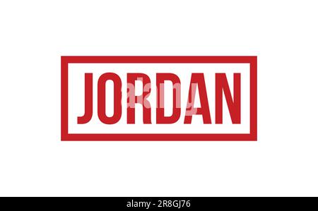 Jordan Rubber Stamp Seal Vector Illustration de Vecteur